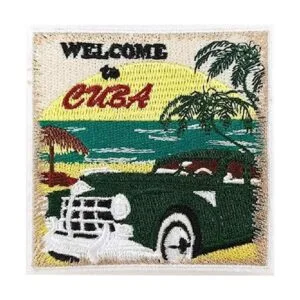 Parche bordado para planchar diseño retro_1