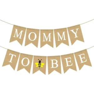 Rainlemon Yute Arpillera Mamá a Ser Banner Bumble Bee_1