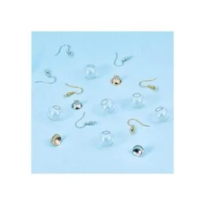 SUNNYCLUE 1 caja de 40 piezas de 0.551 in mini botella de