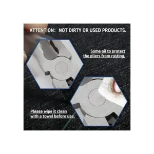 SPEEDWOX Alicates de vidrio con puntas de goma para cortar