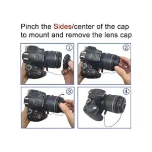 Tapa de lente de 2.835 in con Keeper para Sony E PZ_2