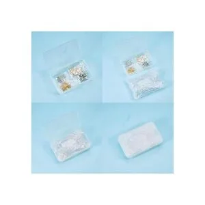 SUNNYCLUE 1 caja de 40 piezas de 0.551 in mini botella de