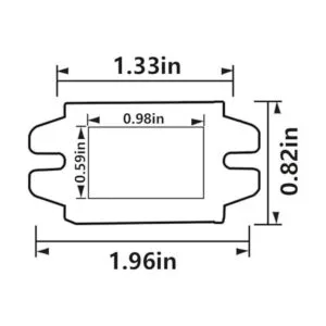 Dorhea Convertidor de voltaje de alimentación de 12 V a 6_6