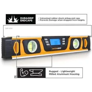 MOTORHEAD Nivel digital inteligente de 16 pulgadas de 0 a