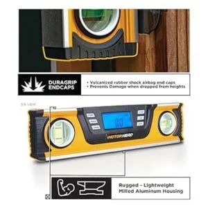 MOTORHEAD Nivel digital inteligente de 10 pulgadas de 0 a