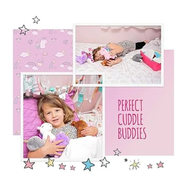 Pixie Crush Unicorn Toys Juego de peluche de peluche con_5