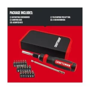 CRAFTSMAN Juego de destornilladores de trinquete