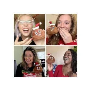 Juguete de emoji para excremento de Papá Noel 7_3
