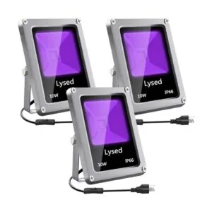 Lysed Luz negra de 10 W luz de inundación LED UV de alta