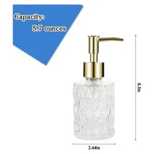 Retyion Dispensador de jabón multiusos fácil de limpiar_2