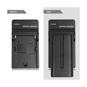 NPF550 Cargador de batería para Sony NPFM50 FM70 FM90_2