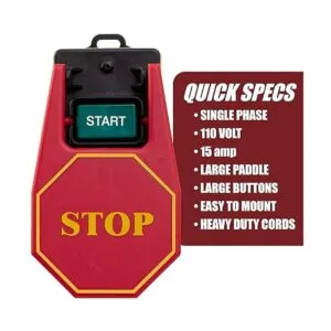 Fulton Interruptor de encendidoapagado monofásico de 110