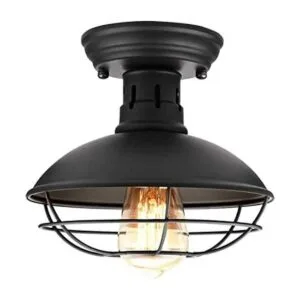 Lámpara de techo de montaje empotrado Easric Industrial