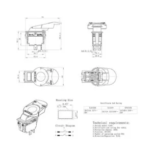 POWERTEC 71390 Interruptor inteligente de remo de