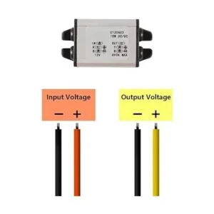 Dorhea Convertidor de voltaje de alimentación de 12 V a 6_5