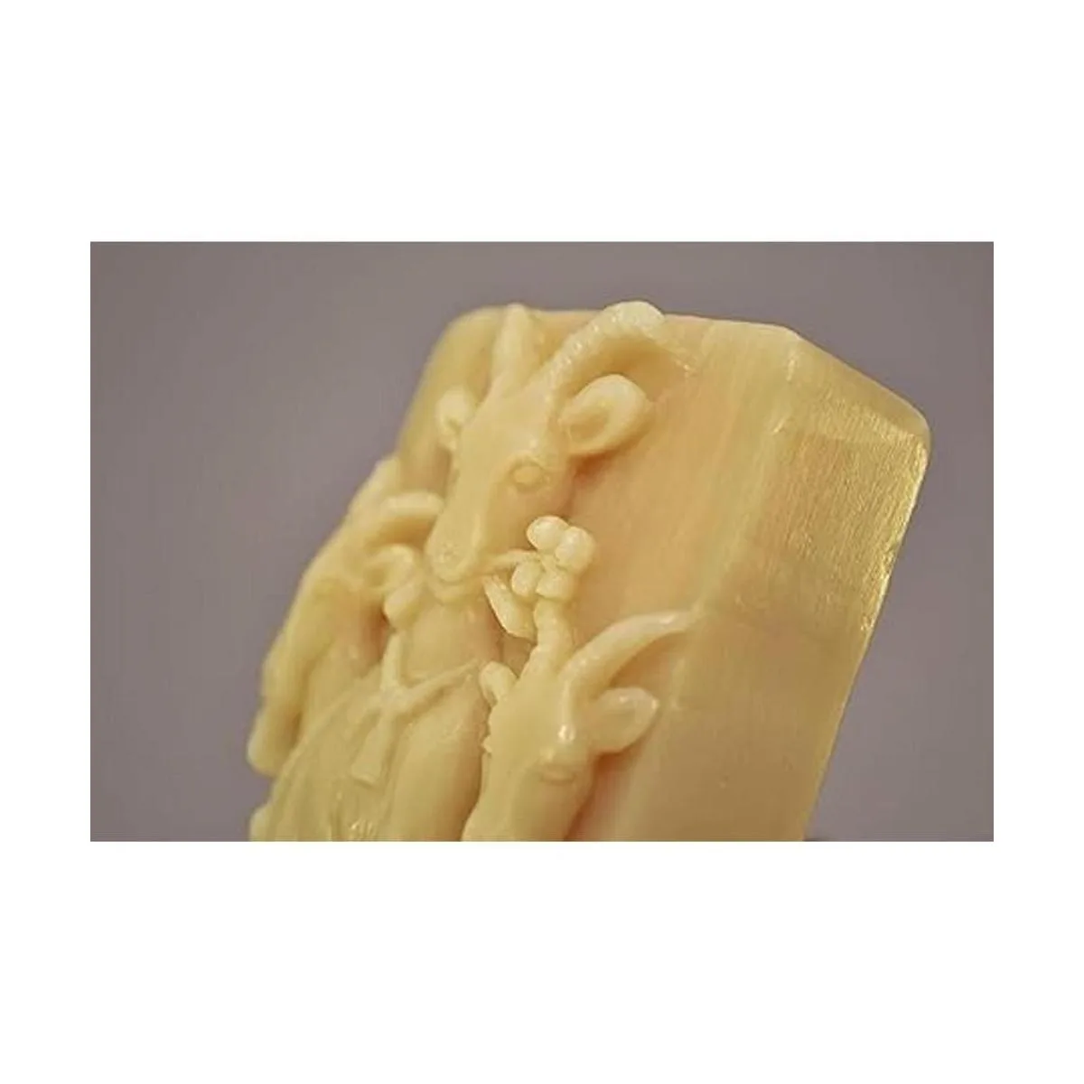 Jabón de silicona de leche de cabra arcilla de resina de