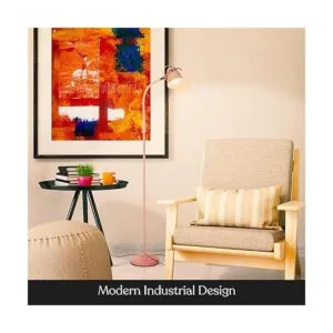 Brightech Zoey Lámpara para sala de estar lámpara de pie