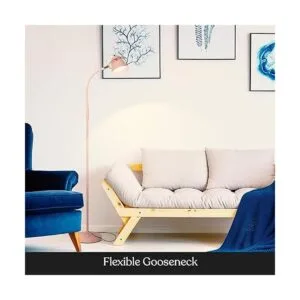 Brightech Zoey Lámpara para sala de estar lámpara de pie