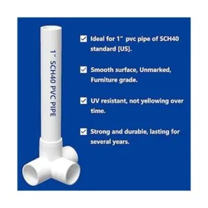 Paquete de 10 conectores de PVC de 4 vías de 1 pulgada_3