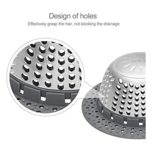 LEKEYE Colector de cabello para drenaje; protector de_4