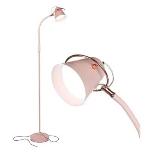 Brightech Zoey Lámpara para sala de estar lámpara de pie