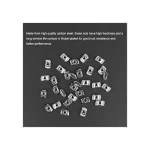 Powlankou 100 tuercas T de la serie 2020 tuerca de cierre_2