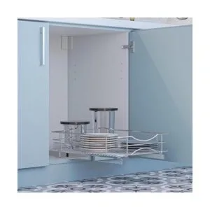 Home Zone Living Organizador de gabinete de cocina_2