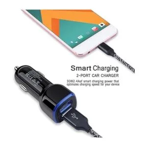 Cargador de teléfono C para coche adaptador de cargador_5