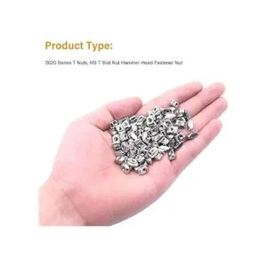 Powlankou 100 tuercas T de la serie 2020 tuerca de cierre_4