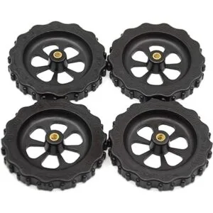 Befenybay 4 tuercas de nivelación de mano de 2.362 in de_6