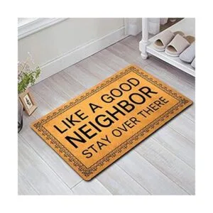 GXFC Tapete de bienvenida con parte trasera de goma como_5