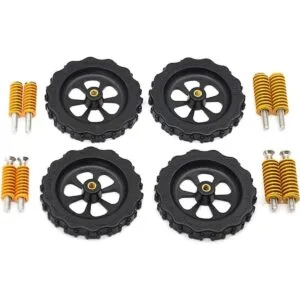 Befenybay 4 tuercas de nivelación de mano de 2.362 in de_1