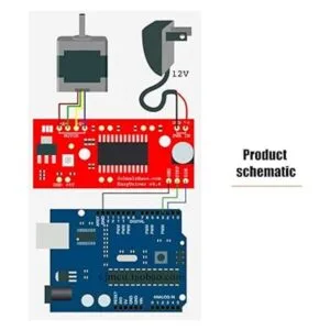 KOOBOOK 5 piezas A3967 EasyDriver Shield Stepping Motor_2