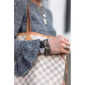 SWEES Correa deportiva compatible con iWatch de 38 mm 40_4