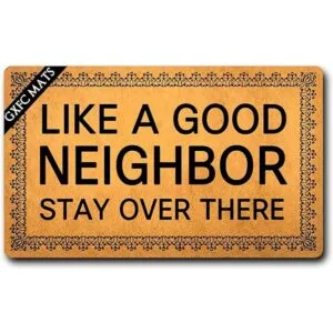 GXFC Tapete de bienvenida con parte trasera de goma como_1