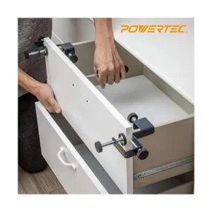 POWERTEC 71181 Abrazaderas de instalación frontal de