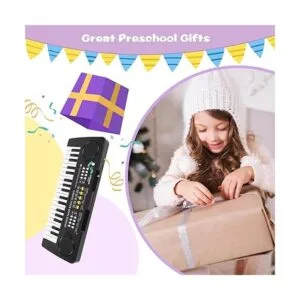 Teclado de piano de 37 teclas para niños juguetes_5