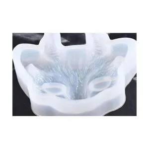 FineInno 2 moldes de resina 3D para cabeza de gatito