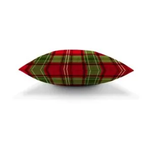 Moslion Funda de almohada con diseño de cuadros y cuadros