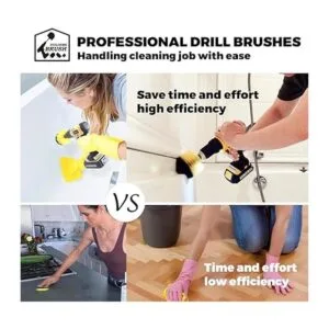 Holikme Juego de 33 piezas de accesorios de cepillo de_5