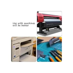 25 hojas de plantilla en blanco transparente de 4 mil de_6