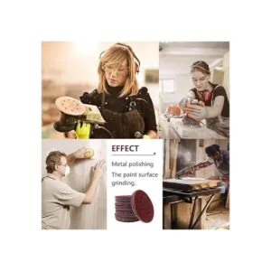 Paquete de 80 discos de lijado de 5 pulgadas lijadora de_2