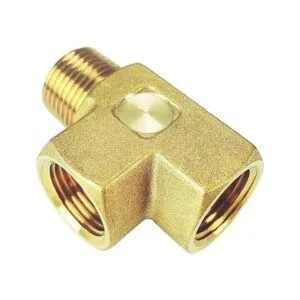 Nigo Tubo de latón forjado 3 vías NPT hembra X NPT_3
