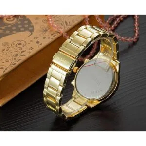 Reloj de cuarzo unisex de lujo con diamantes de cristal_3