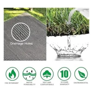 Pasto artificial 2532 de pulgada20 mm de altura_4