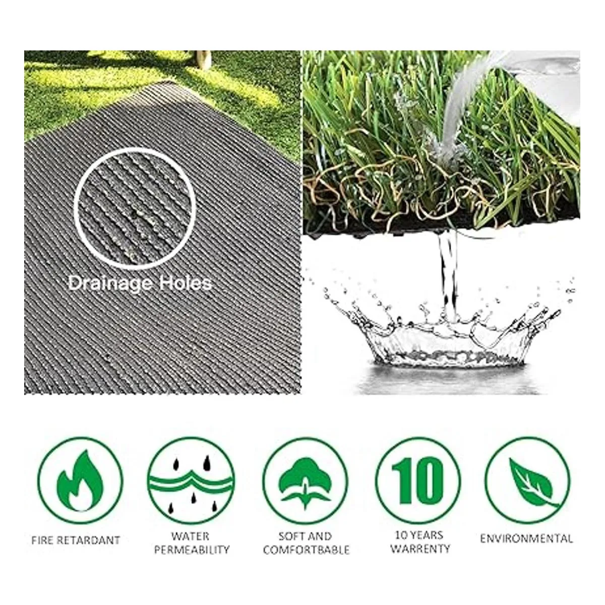 Pasto artificial 2532 de pulgada20 mm de altura_4