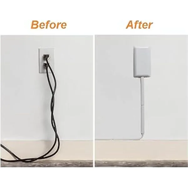 Sleek Socket Cubierta de toma eléctrica ultrafina a prueba_2