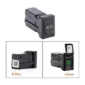 Puerto AUX para Toyota y Honda_3