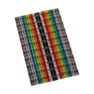 Eoutstanding 200 etiquetas de identificación de cables de_2