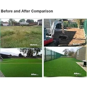 Tapete de césped artificial de tamaños personalizados de_5